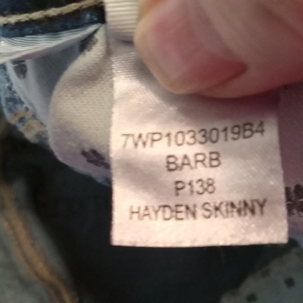 Lucky Brand Women's Size 6/28 Hayden Skinny Blue Jeans. Athleisure, Comfy - Picture 6 of 10